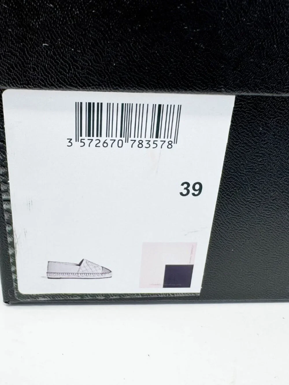 Chanel Pink Leather Espadrilles